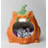 Ceramic Pumpkin Cat Candy Bowl