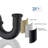 Kibi Decorative P-trap-72080016