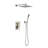 10" Rain Shower Head Systems Wall Mounted Shower-123949257