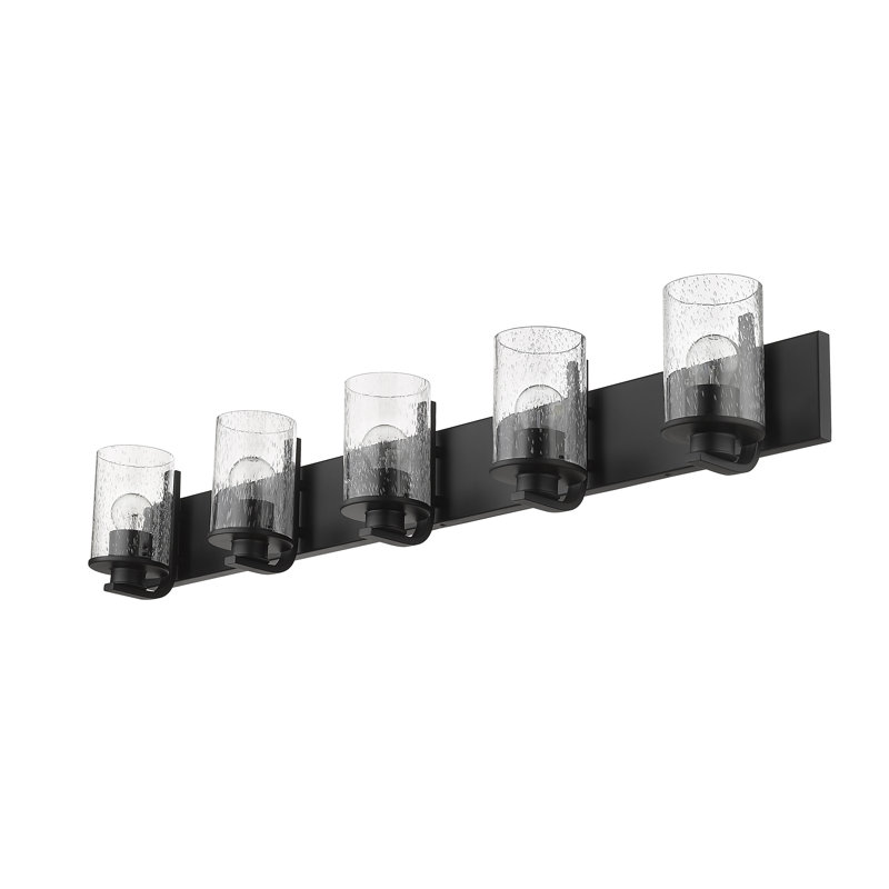 Goodlett 5 - Light Dimmable Vanity Light, Matte Black