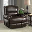 Fauteuil inclinable en cuir italien Woodville-1523401180-1523401181