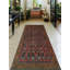 Chemin de table noir semi-antique Kazzandra