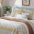 Cotton Percale Reversible Quilt Set With Decorative Pillows, Full/Queen, And Farmhouse Style, OEKO-TEX Certified-119369717-119369721