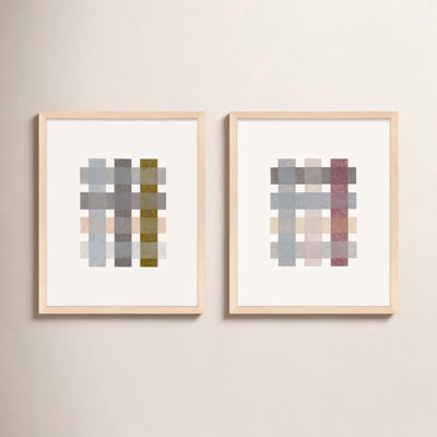 Lancel "Gridlock Vertical" Print by Beth James