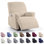 Housse pour fauteuil inclinable avec poches Wald