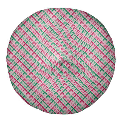 Coussin de sol géométrique Katelyn Elizabeth