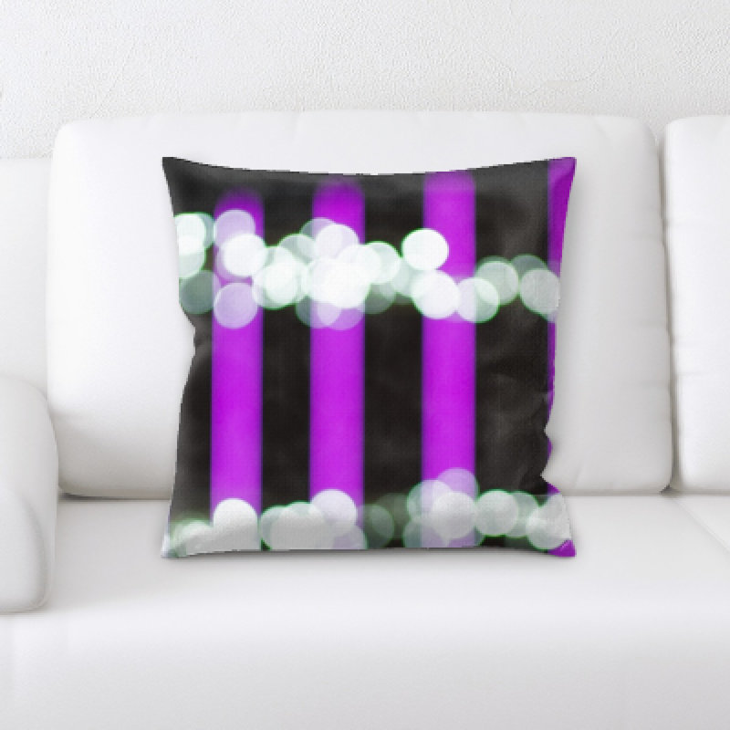 Microsuede Throw Pillow