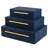Milarain 3 Piece Fabric Decorative Box Set-1705104346