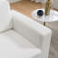 Fauteuil d'appoint surdimensionné avec accoudoirs larges-1043233095