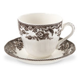 Spode Delamere Teacup & Saucer 7 Oz