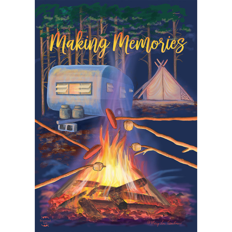 Making Memories Fall Garden Flag