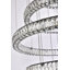 Lustre unique à 7 lumières à DEL avec accents en cristal Steveson-2002986112-1975565915
