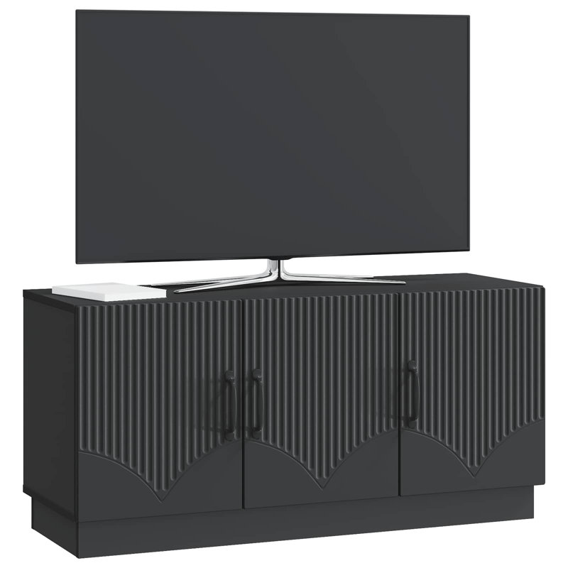 Unfinished TV Stand for TVs up to 43", Black