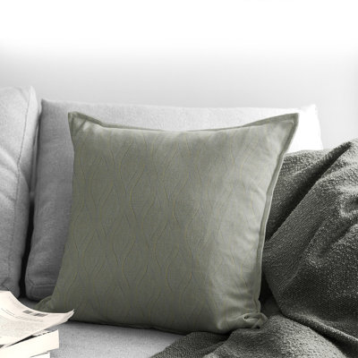 Hemlock Polyester/Polyester Blend Throw Square Pillow Cover & Insert