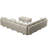 Wylodene 143" W Velvet Modular Sectional Sofa-155354646