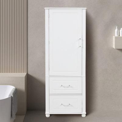 Armoire à linge autoportante Shawnya