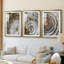 ABSTRACT Series CCLX III - Impression sur mesure avec cadre de qualité supérieure - 3 pièces-1845128160-1845128163