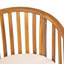 Chaise de salle à manger en bois avec coussin imperméable Classy - Transformez votre espace extérieur - Idéal pour une utilisation