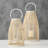 2 Piece Key West Cage Hurricane Lanterns
