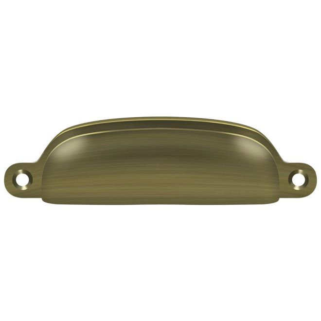 1 Center to Center Bar Pull, Antique Brass