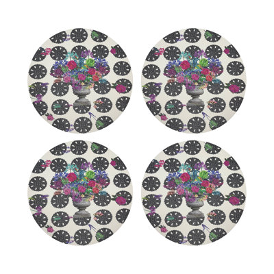 Pistils Metal Bouquet Pebble 16" Vinyl Placemat