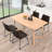 Faux Leather Upholstered Metal Side Chair-64827230