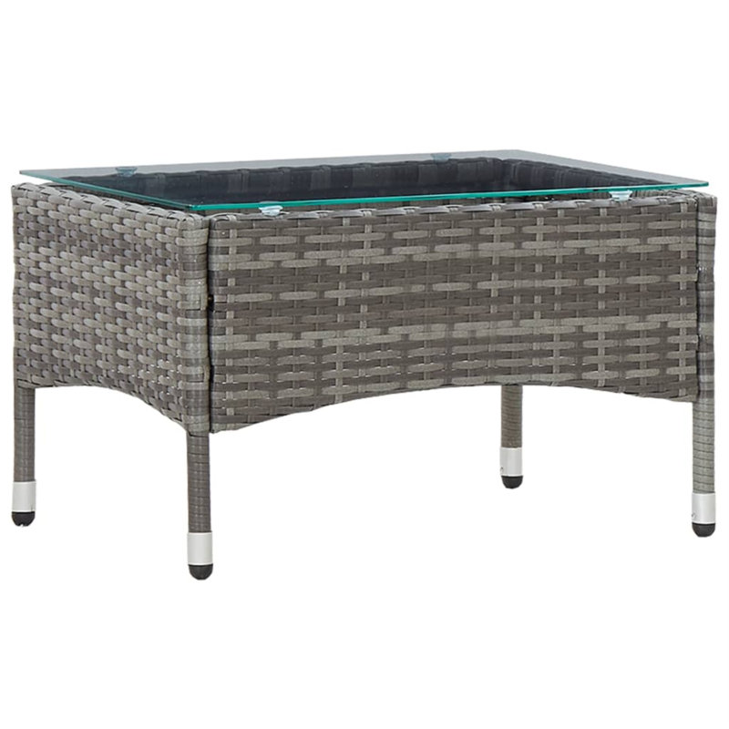 Table basse Glosco, Gris