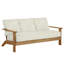 Ashland 73.12" Wide Outdoor Teak Patio Sofa with Cushions-1959347817-1959347829-1951269842
