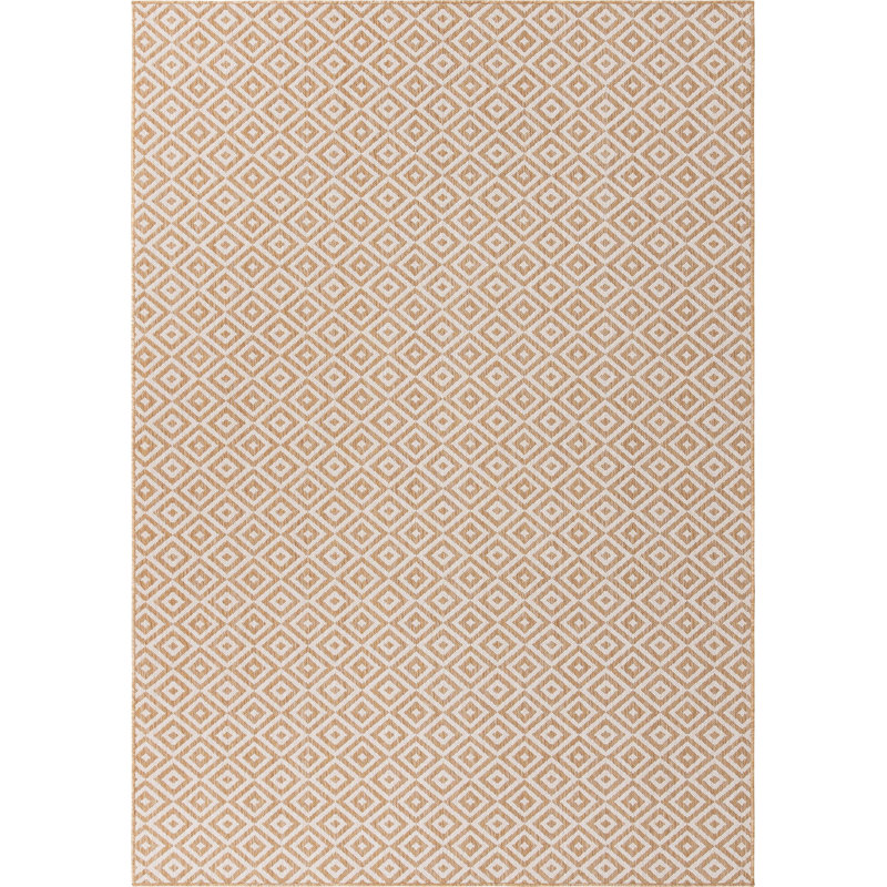 Tapis d'extérieur couleur os, Rectangle 7 pi x 10 pi