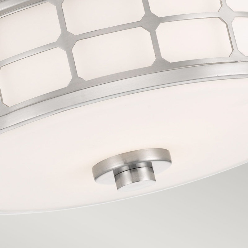 Pakswith Glass Flush Mount