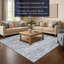 Tapis beige à motif floral Versus-649756237
