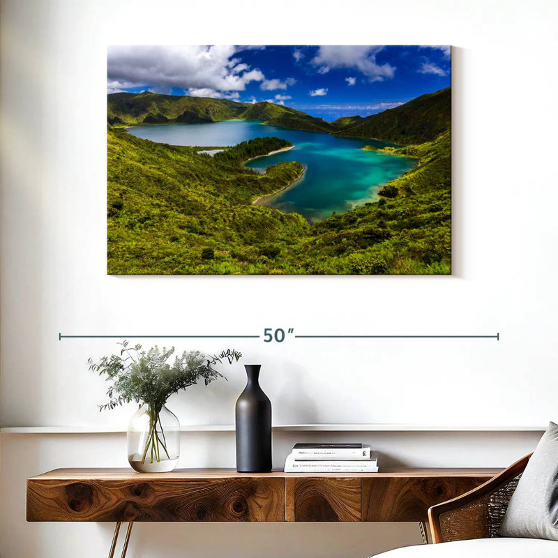Alvord Lagoa Do Fogo Lake, 26" H x 39" W