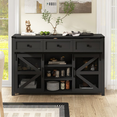 Buffet 55 po avec 3 tiroirs Alston