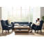 Chesterfield 3 Seater Sofa + 2 X Queen Anne Chairs Leather Sofa Suite Offer-673796026