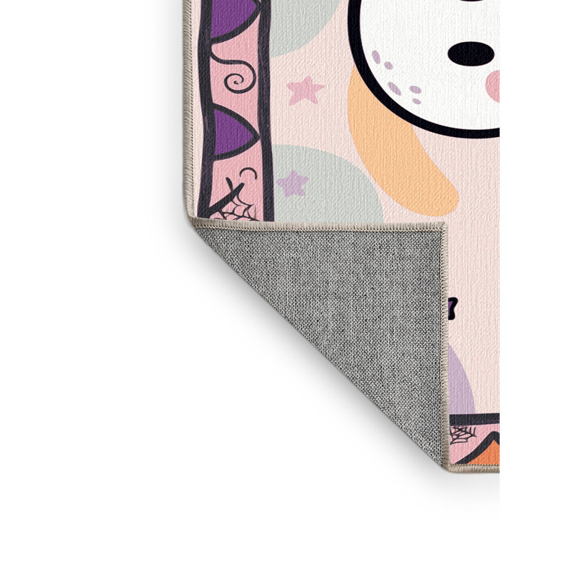 Tapis de Noël lavable The Holiday Aisle®, Rectangle 7 pi x 9 pi