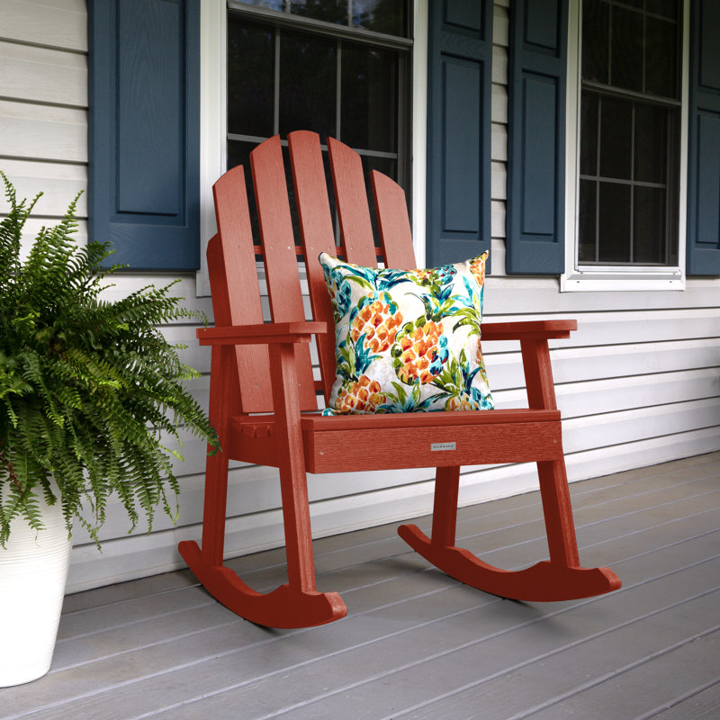 Rialto Outdoor Chair, Rustic Red
