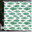 Rideau de douche simple mosaic fish décoration Kentshire-24439219-126184266