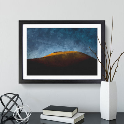 Erg Chebbi in Morocco - Picture Frame Graphic Art