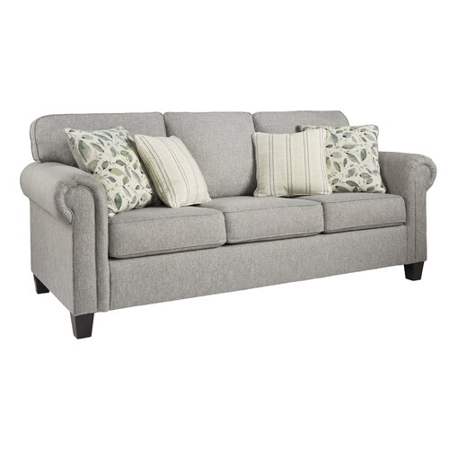 Winston Porter Cannes 90'' Upholstered Sofa & Reviews | Wayfair