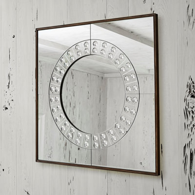 Bang Flat Metal Wall Mirror