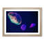 Neon Jellyfish in Abstract - Framed Print-55727963-55727966