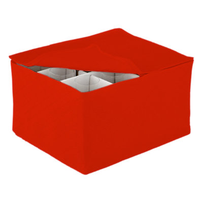 Rangement en vinyle pour verres à pied