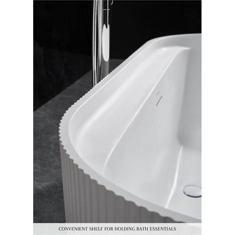 Momo 67'' L Soaking Bathtub