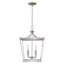 Luminaire suspendu géométrique à 4 lumières Rancourt-127986180