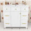 Ensemble de meuble-lavabo simple en bois avec comptoir d'évier Tamera-1317118186