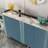 Blue Manufactured Wood  Shoe Storage