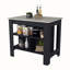 Îlot de cuisine à 3 tablettes Rockaway-667819260