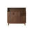 Simple Brown Solid Wood Porch Cabinet Solid Wood 2 -Drawer Accent Cabinet