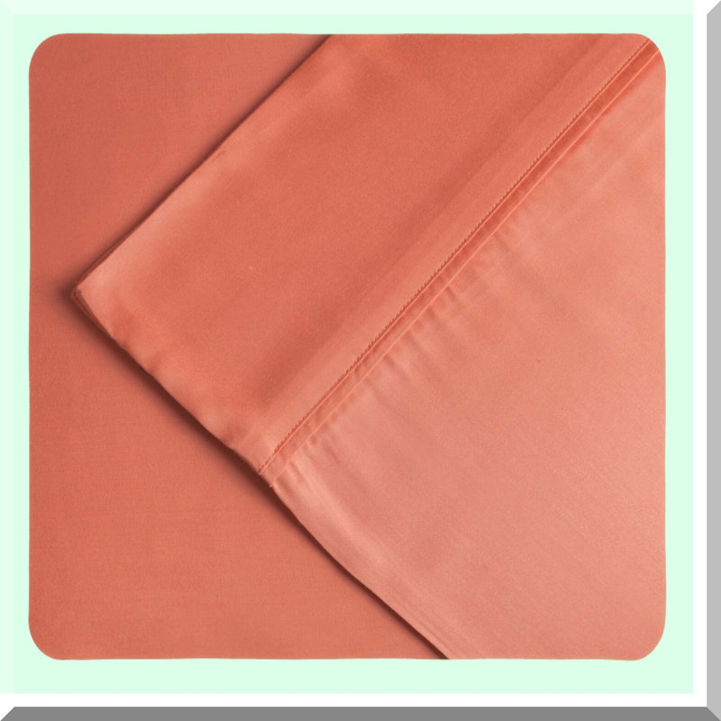 Luxury Modal Pillowcase Set - 300 Thread Count, Envelope Closure, Standard Size, 100% Beech Modal Fabric - Set of 2 Pieces