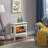 duraflame Freestanding Electric Fireplace Stove Heater with 3D Flame Effect for 1,000 Sq. Ft. Room, Cream-702867065